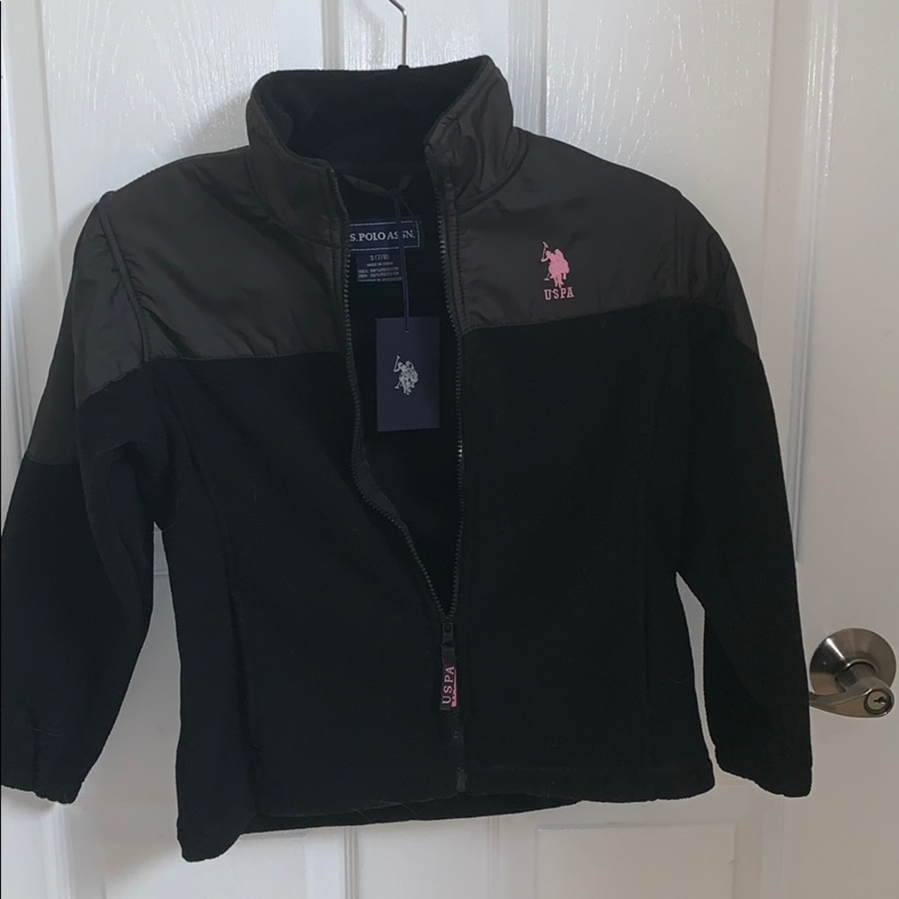 Girls US POLO ASSN. fleece jacket